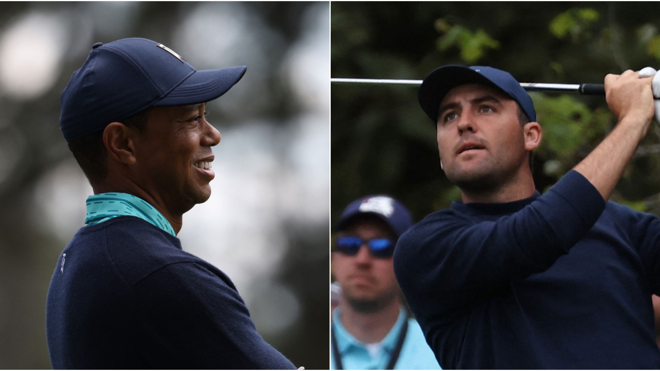 Tiger Woods makes cut and Scottie Scheffler opens big lead at The Masters